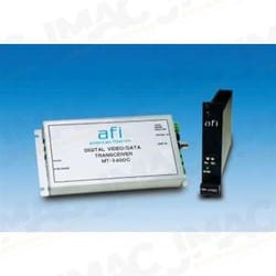 American Fibertek RTM-3400C Single Mode Fiber, One Way Video, Two Way RS422 Data, Rack Card Transmitter