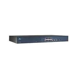 EtherWAN EX17082A Unmanaged 8-Port PoE (IEEE802.3at) 10/100BASE-TX and 2-Port Combo Gigabit SFP Ethernet Switch