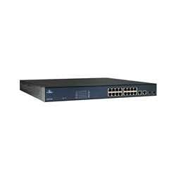EtherWAN EX17162 Web-Smart 16-Port 10/100BASE-TX and 2-Port Combo Gigabit SFP Ethernet Switch