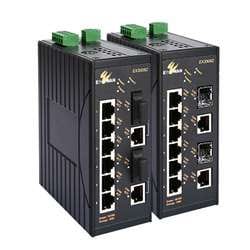 EtherWAN EX35080-00B Industrial Unmanaged 8-Port 10/100/1000BASE-TX Ethernet Switch