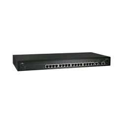 EtherWAN EX49162A-01T Hardened Unmanaged 16-Port 10/100BASE-TX + 2-Port 10/100/1000BASE-TX Gigabit PoE Ethernet Switch