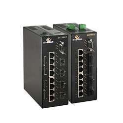 EtherWAN EX78800-00B 8-Port 10/100BASE-TX PoE Hardened Managed Ethernet Switch, 8 Ports IEEE802.3af PoE