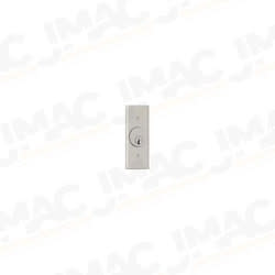 Camden CM-22707624 Key Switch, Stainless Steel, Flush Mount, Narrow, SPDT Momentary & SPDT Maintained, Bi-colored 24V LED