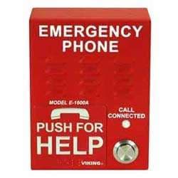 Viking E1600AEWP Emergency Phone with Dialer/Announcer with Enhanced Weather Protection