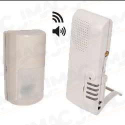 STI V34760 Wireless Outdoor Motion Detector Alert with Voice Receiver