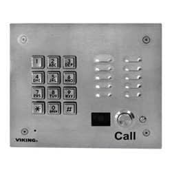 Viking K17053 Vandal Resistant Video Entry Phone with Keypad