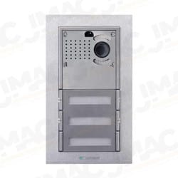 Comelit IMV3F EZ-Pack Video Entry Panel Kit, Flush Mount, 3-Buttons