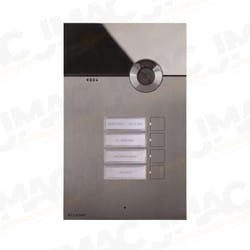 Comelit 3204XV 316 Analog Audio/Video Entrance Panel, 4 Buttons, VIP System