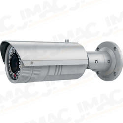 UTC Interlogix (Formerly GE Security/Kalatel) TVB-3202 TruVision IP Bullet Camera, 3MPx, 2.8-12mm, WDR, True D/N, 30m IR, Alarm, SD/SHDC Slot Intelligence, PoE/12VDC, Heater, IP66, NTSC