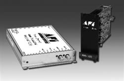 American Fibertek RR220CSL Single Fiber Two Channel FM Video Rack Card Receiver, Single Mode