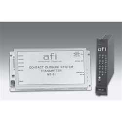 American Fibertek RT82 Sixteen Channel Contact Closure System, Multimode, Rack Card Transmitter
