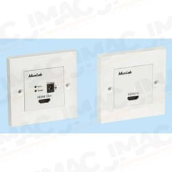 Muxlab 500401-WP-UK HDMI Wall-Plate Extender Kit, UK
