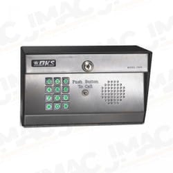 Doorking 1504-086 Deluxe Digital Keypad, Surface Mount, Intercom Substation, 1000 Codes