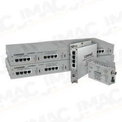 ComNet CLFE8EOC 8 Port Ethernet-Over-Coax Extender, Local Position, 8 Channels, 1RU