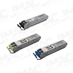 EtherWAN EXGT-R154-05H3 Gigabit SFP Fiber Transreceiver, Hardened, TX Cable, 100m, TX Connector