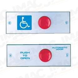 Camden CM-200-2H Horizontal Faceplate, Wheelchair Logo