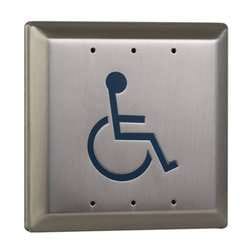 CM-46/4AL-WT-DP-PB Camden Door Controls | JMAC Supply