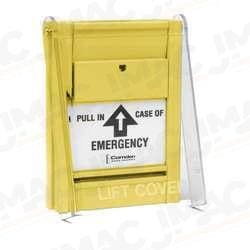 Camden CM-721-EA Pull Station, Yellow, N/C Switch, PULL FOR EMERGENCY ASSISTANCE