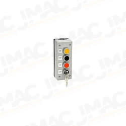 MMTC 3BXLT Exterior 3-Button Control Station, Nema 4, Lockout, Surface Mount