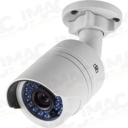 UTC Interlogix (Formerly GE Security/Kalatel) TVB-1104 TruVision 1.3MPx IP Bullet IR Camera, Open Standards, CMOS, Outdoor, True D/N, DWDR, 2.8-12mm, 30m IR, Audio, Micro SD/SDXC Slot, ONVIF, PoE/12VDC, IP66, PAL