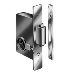 Adams Rite 2331-626 Deadbolt for Sliding Glass Door, Satin Chrome For Hallow Metal/Wood Door
