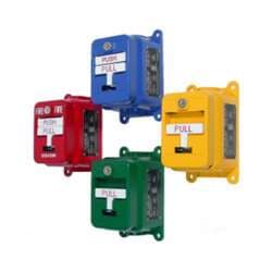 Sigcom SGX-32SK1-GR Explosion Proof Manual Pull Station, Dual Action, Green