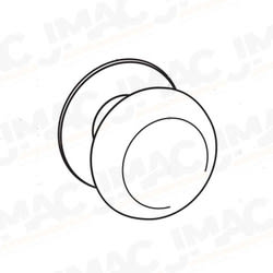 Arrow Lock CK11TE 26D Entrance Knob Lock, TE Knob Trim Design, Satin Chrome