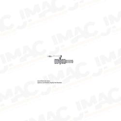 Arrow Lock DC500A3 AL Heavy Duty Dead Stop Arm, Hold Open, DC500 Series, Aluminum Painted