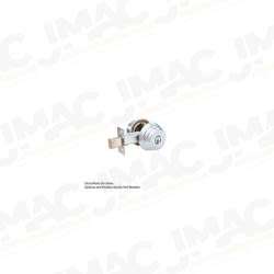 Arrow Lock E50 5A Deadbolt, Occupancy Indicator, Antique Brass