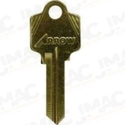 Arrow Lock K6A Key Blank, 6-Pin, Standard Bow, A Keyway