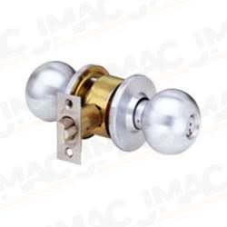 Arrow Lock MK11BD 3 CS Entrance, Office Knob Lock, B Knob, D Rose, Schlage C Keyway, Bright Brass