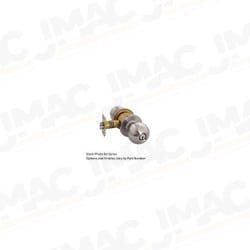 Arrow Lock MK12TA 5A CS Storeroom Knob Lock, T Knob, A Rose, Schlage C Keyway, Antique Brass