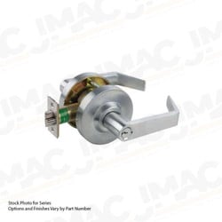 Arrow Lock MLX19SB 3 IC Dormitory Lever Lock, S Lever, B Rose, SFIC Prep Less Core, Bright Brass