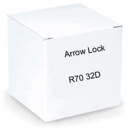 Arrow Lock R70 32D Deadlatch, RK, RL Series, 2-3/8" Backset, 2-1/4" x 1" Face, Satin Stainless Steel