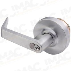 Arrow Lock SRX82 26D CS Lever Trim, Nightlatch, S1150, S1250, Schlage C Keyway, Satin Chrome