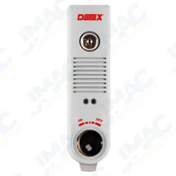 Detex EAX-300SK2 GRAY Door Prop Alarm, Surface Mount, Battery Powered, Two MS-1039S Magnetic Switches, Gray