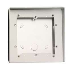 Comelit 31161 Natural Anodized Aluminum Housing with Rain Shield