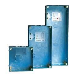 Comelit 3160/1 Galvanized Metal Flush-Mounted Box, One Module