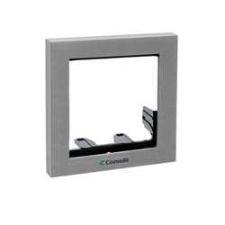 Comelit 3311/1S Ikall Series One Modle Holder Frame with Silver Finishing Frame