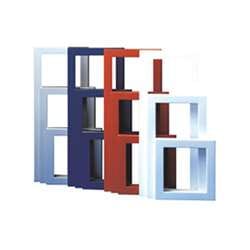 Comelit 3311/4G Frame with Cornice, 4 Modules, Gray, Powercom/Ikall Series