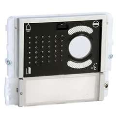 Comelit 33411 One Button Audio/Video Module with Black Faceplate