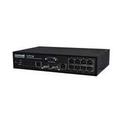 ComNet CWGE2FE8MSPOE Commercial Grade Managed Ethernet Switch with (8) 10/100TX and (2) 10/100/1000TX RJ45 or 100/1000FX SFP Ports
