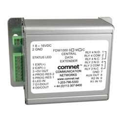 ComNet FDW1000S/C Optical Wiegand Extender, Central Unit, Single Mode