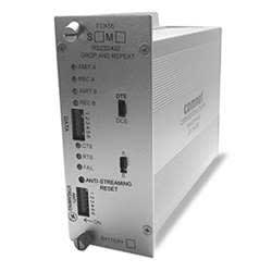 ComNet FDX55S2E-FC RS232/422 Line Terminating Transreceiver, Single Mode, 1310/1550nm, 1 Required Fiber, FC Connectors
