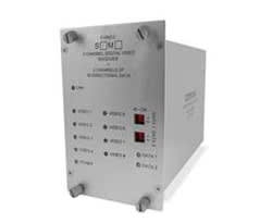 ComNet FVR812M1 Video Receiver/Data Transreceiver, Multimode, 1550/1310nm, 8-Channel Digitally Encoded Video, 2 Bi-Directional Data Channels, Bi-Directional Contact Closure
