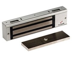 Dynalock 3000TJ30-DSM Electromagnetic Lock, 1500lbs, Single Inswinging Door, Single Coil, Satin Aluminum