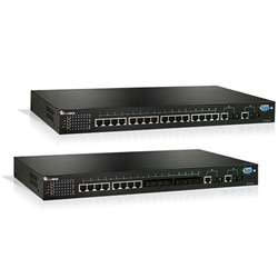 EtherWAN EX76400-00T 16-Port 10/100BASE-TX PoE Hardened Managed Ethernet Switch, 16 Ports of IEEEE802.3at PoE