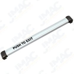 Securitron DTSB-CL-48 Dummy Touch Sense Bar, 48", Clear Anodized