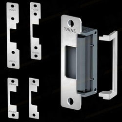 Trine 4200RS-WHT Strike for Cylindrical & Deadlatches