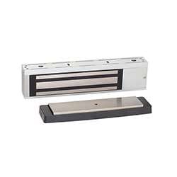 Locknetics M490P Single 1500lb Electromagnetic Lock, Magnetic Bond Sensor, Adjustable Relock Time Delay, Door Position Switch Locknetics M490P Single 1500lb Electromagnetic Lock, Magnetic Bond Sensor, Adjustable Relock Time Delay, Door Position Switch